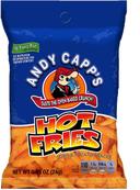 Andy Capp Hot Fries, 0.85 Ounce Bag -- 72 per case