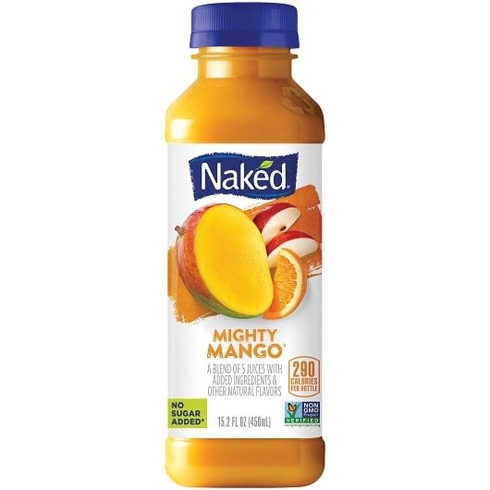 Naked Mighty Mango Smoothie, 15.2 Fluid Ounce -- 8 Per Case
