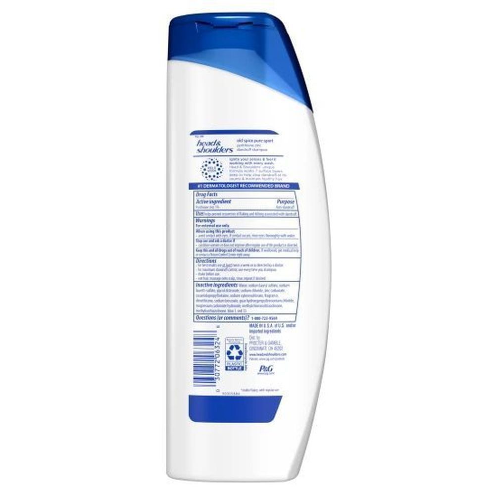 Head And Shoulders Men Old Spice Anti Dandruff Shampoo, 12.5 Fluid Ounce -- 6 Per Case