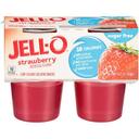 Jell O Sugar Free Ready To Eat Strawberry Gelatin, 3.14 Ounce -- 24 per case