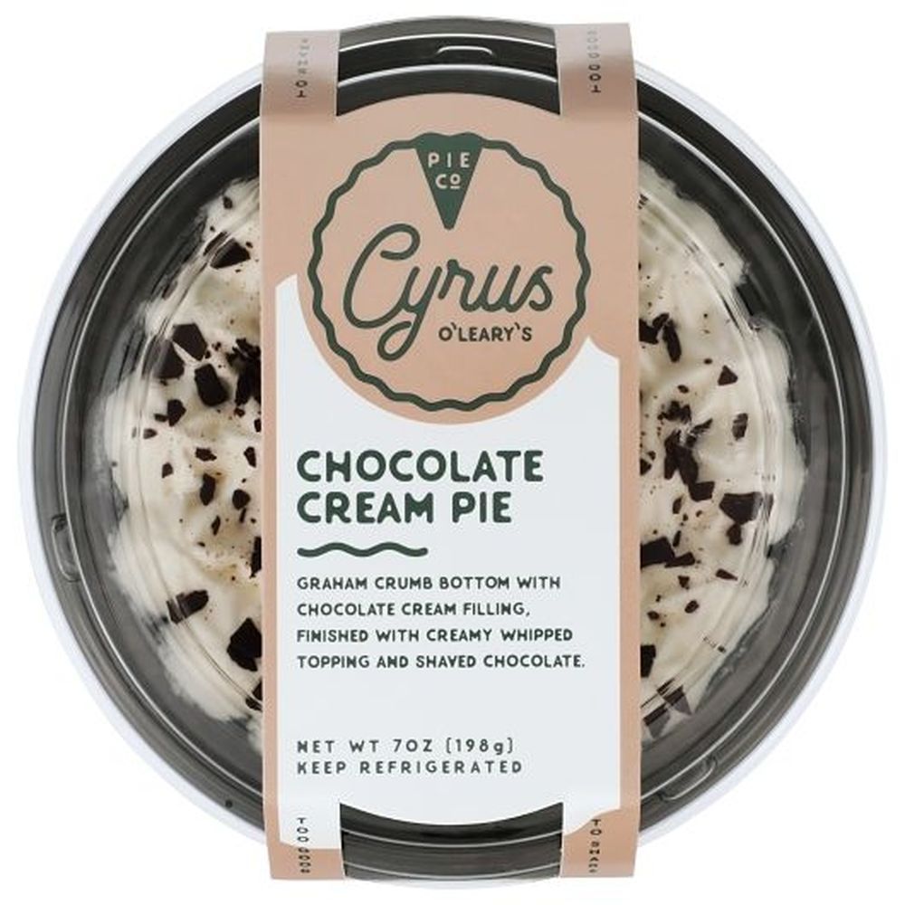 Cyrus O'leary's Mini Chocolate Cream Pie, 0.44 Pound -- 8 Per Case