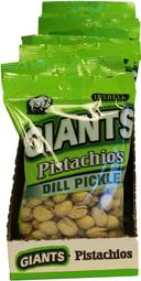 Giants Dill Pickle Pistachios, 4.5 Ounce -- 8 per case