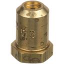 Wells Brass Hood Orifice for Wells Part Number 59335, 3/8 inch - 27 x 1/2 inch Height x Number 53
