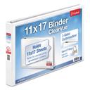Cardinal ClearVue White Slant D 3 Rings Ring Binder, 11 x 17 inch