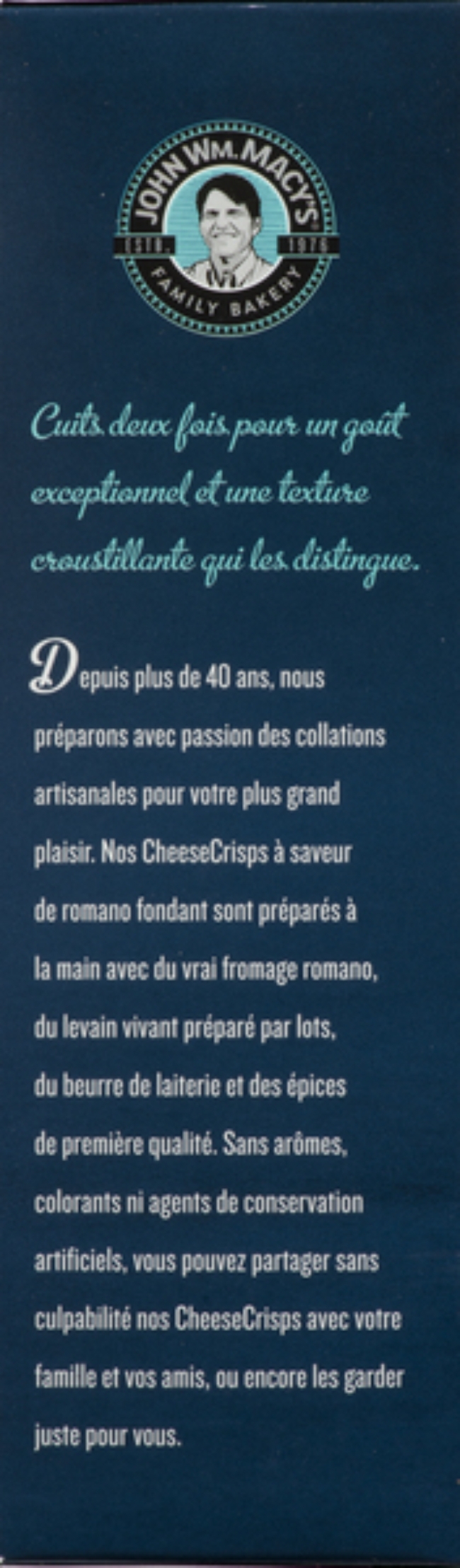 Melting Romano CheeseCrisps