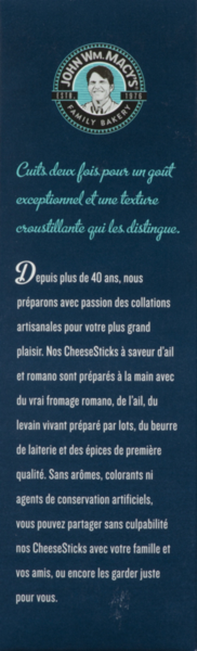 Garlic Romano CheeseSticks