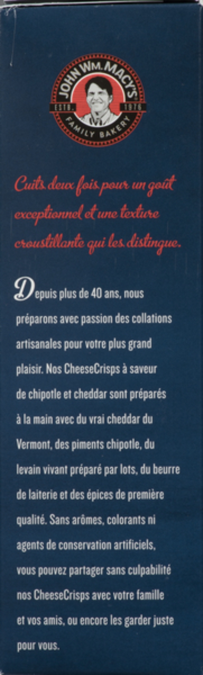 Chipotle and Cheddar Cheesecrisps