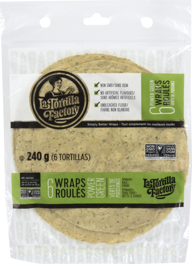 Power Green Wraps