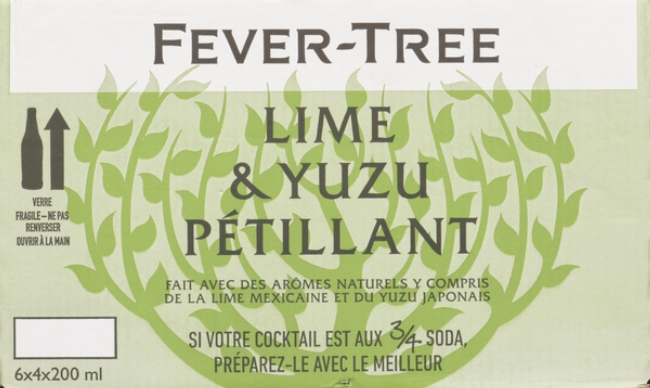 200 mL Sparkling Lime and Yuzu