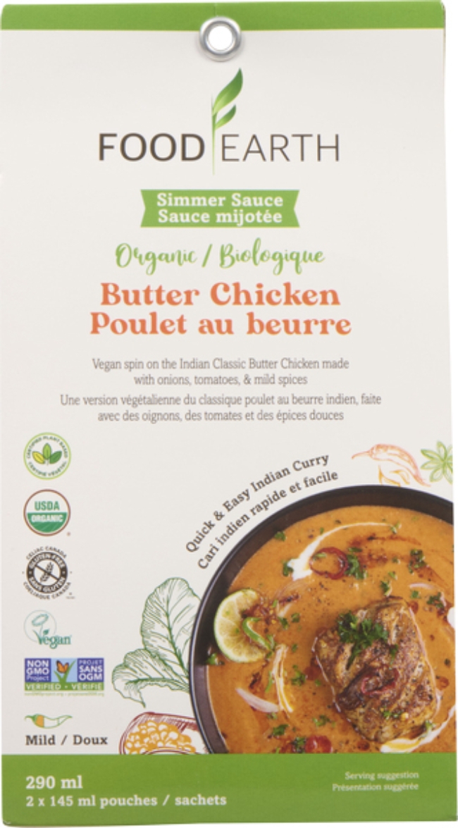Organic Butter Chicken Simmer Sauce