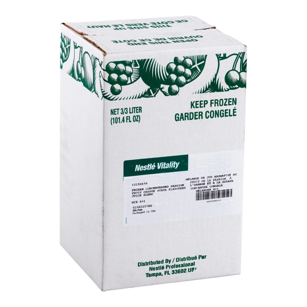 4 Plus 1 Orange/Passionfruit/Guava Juice