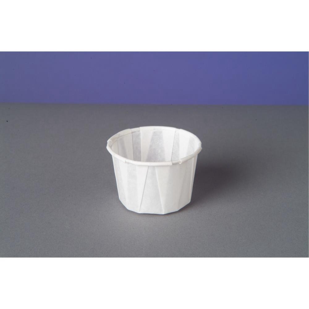 1.25 oz White Paper Portion Cup