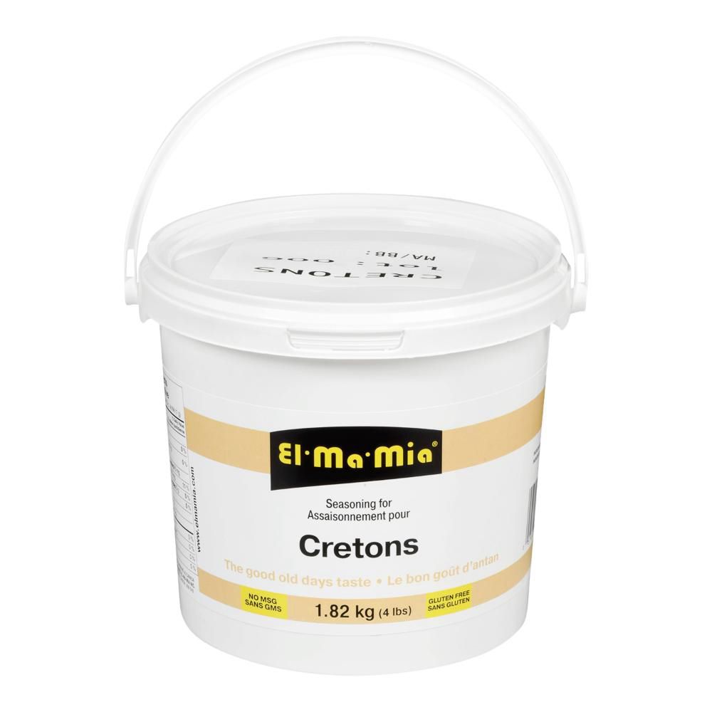 El Ma Mia Creton Seasoning, 1.82 Kg -- 2 Per Case