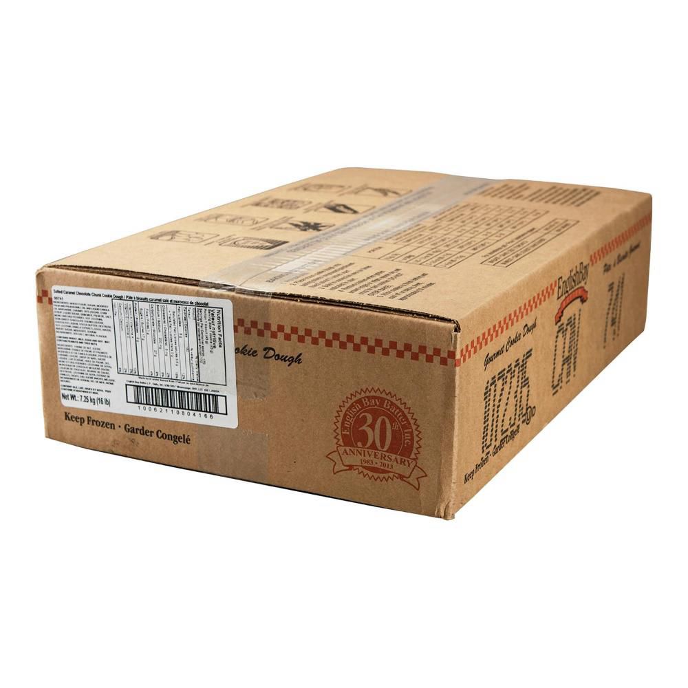 English Bay Salted Caramel Chocolate Chunk Cookie Dough, 43 G -- 170 Per Case