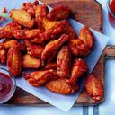 90-120 IQF Cooked BBQ Chicken Wings