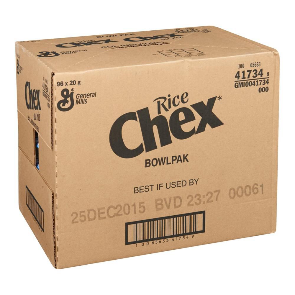 Chex Bol De Céréales De Riz Sans Gluten, 20 G -- 96 Par Boîte