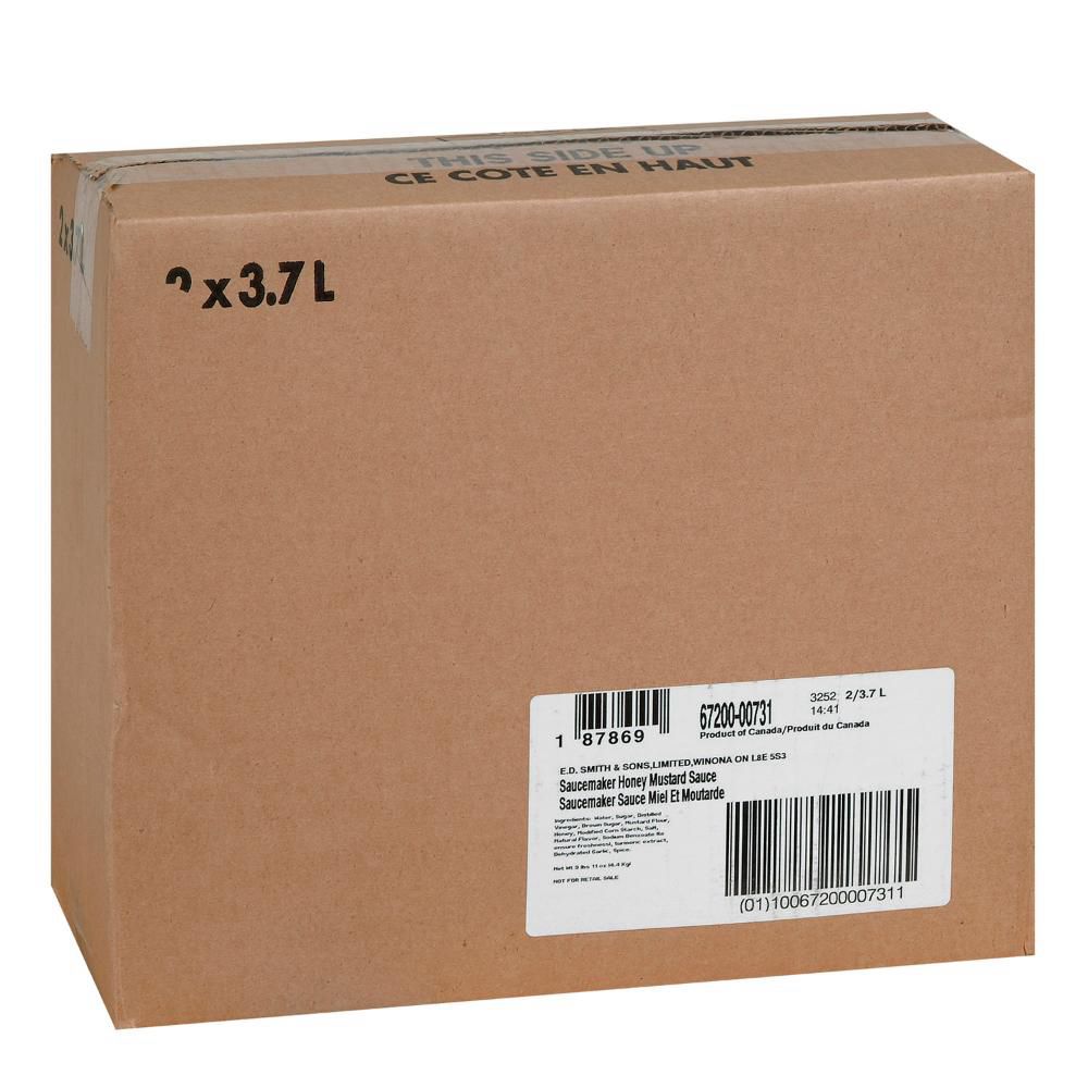 Saucemaker Honey Mustard Sauce, 3.7 L -- 2 Per Case