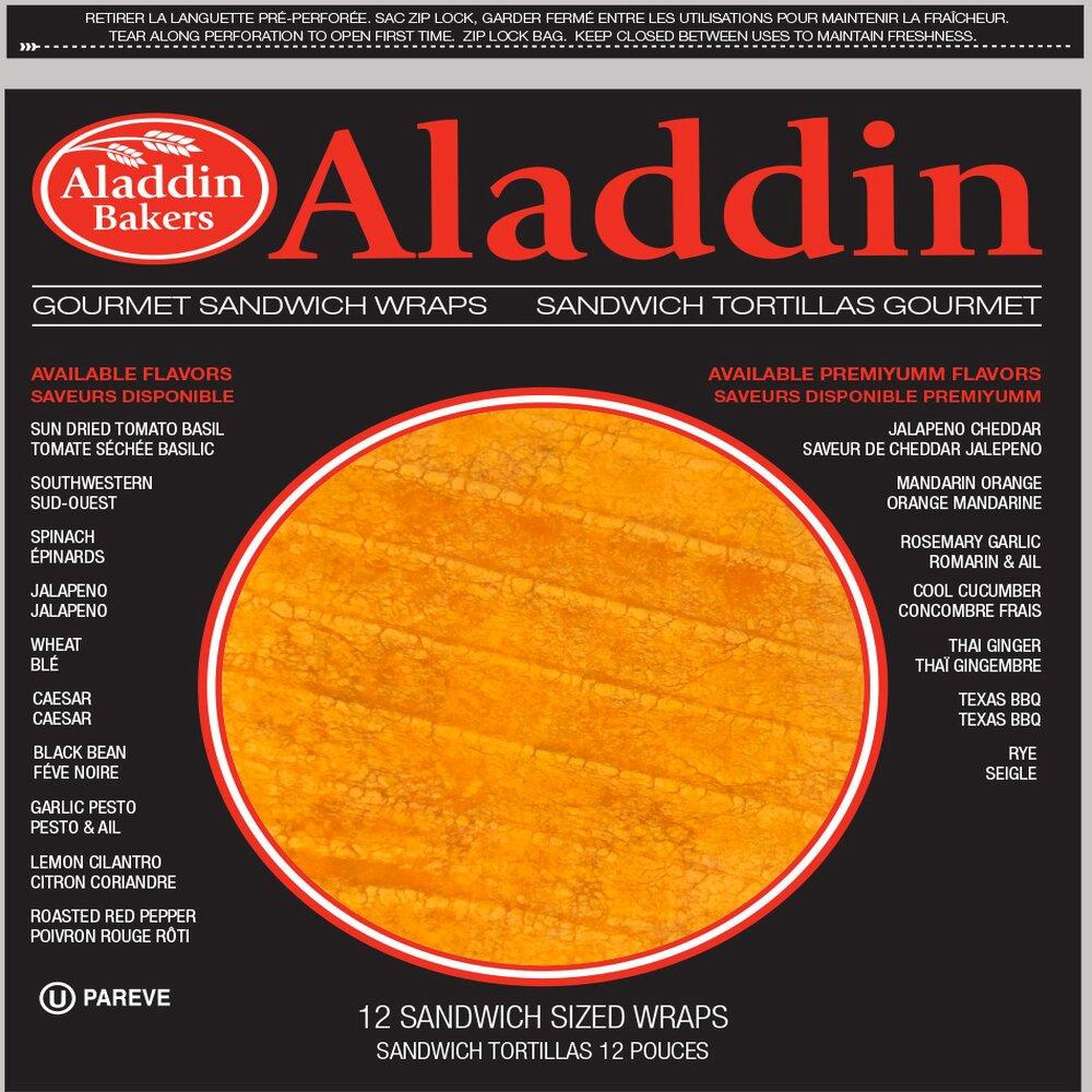 12 in Orange/Mandarin Tortilla