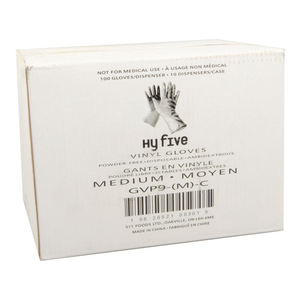 Medium Powder Free Vinyl Gloves
