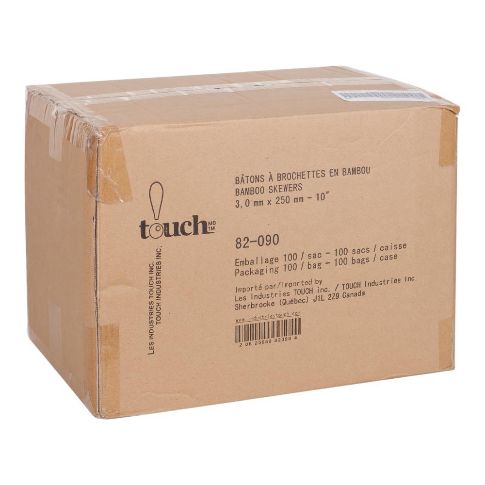 10 in Natural Bamboo Skewer Stick