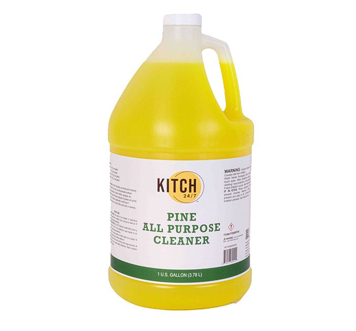 Kitch 24/7 Chemicals Pine All Purpose Cleaner, 1 Gallon -- 4 Per Case