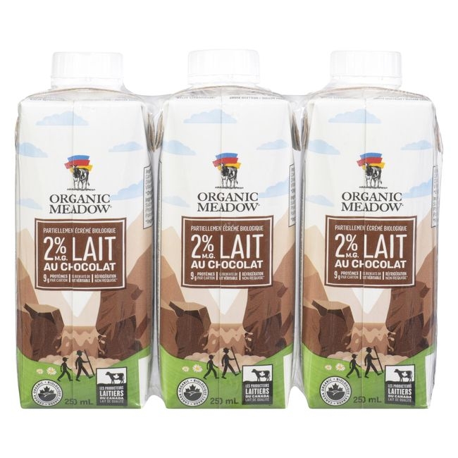 Organic UHT 2 Percent Milk Fat Chocolate Milk