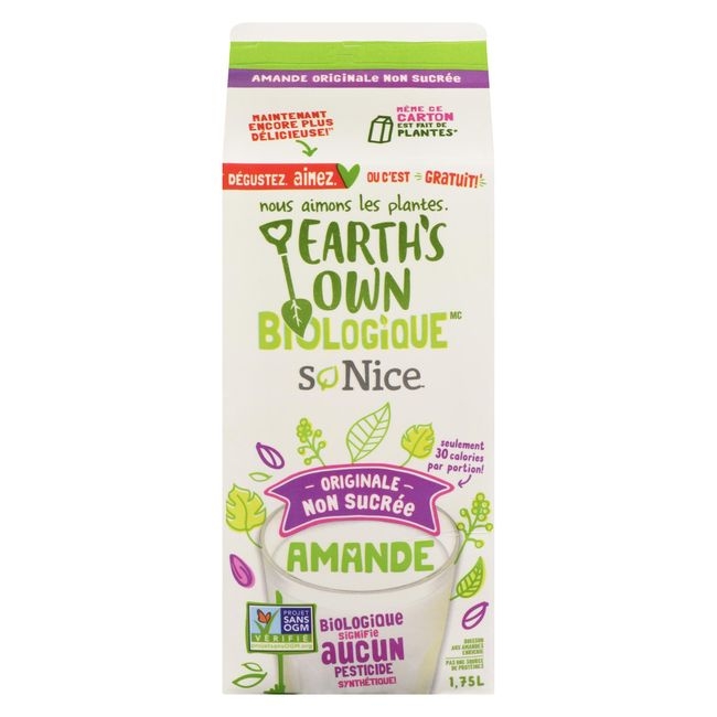 So Nice Unsweetened Almond Beverage