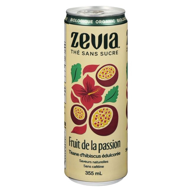 Zero Sugar Caffeine Free Passion Fruit Sweetened Hibiscus Tea