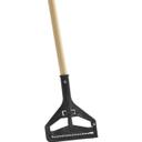36936500 Plastic Tan Mop Head With Wood Handle, 54 in Length