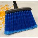 4688314 Duo-Sweep Blue Bristle Flagged Warehouse Broom with Black Metal Handle, 48 in Height