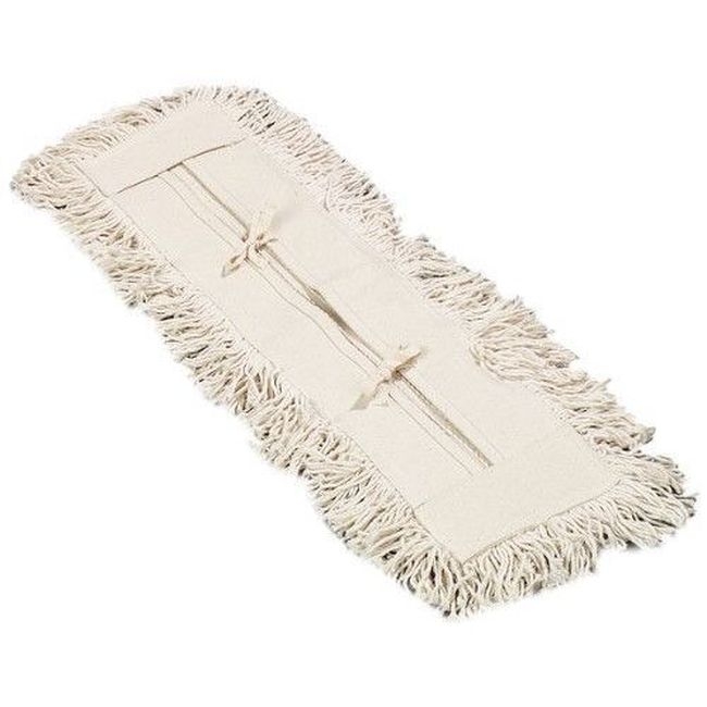 364752400 Natural Tie Back Dust Mop, 24 X 5 in