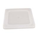 52434 Super Pan V Flexible Steam Table Hotel White Sixth Size Pan Lid, 6.406 x 6.976 x 0.527 in Overall