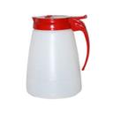 4748-02 Dripcut Plastic Server with Red Plastic Top, 48 oz Capacity