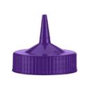 4913-54 Purple Single Tip Cap for Wide Mouth Squeeze Dispenser
