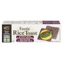 Exotic Purple Rice Toast Whole Grain Crackers