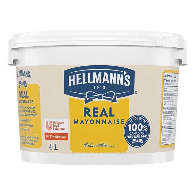 Hellmann's Gluten Free Mayonnaise, 4 L