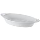 Stoneware White Smooth Lasagna Baker