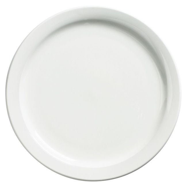 Palm Porcelain White Dessert Plate