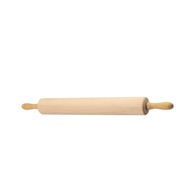 Hardwood Rolling Pin with Stainless Steel Ball Bearings
