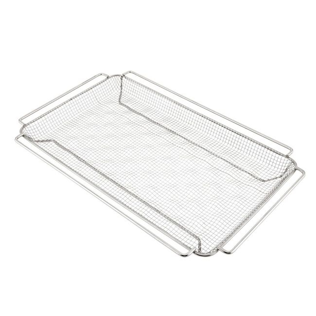 Thermalloy Stainless Steel Full Size Combi Wire Mesh Crisping Fry Tray