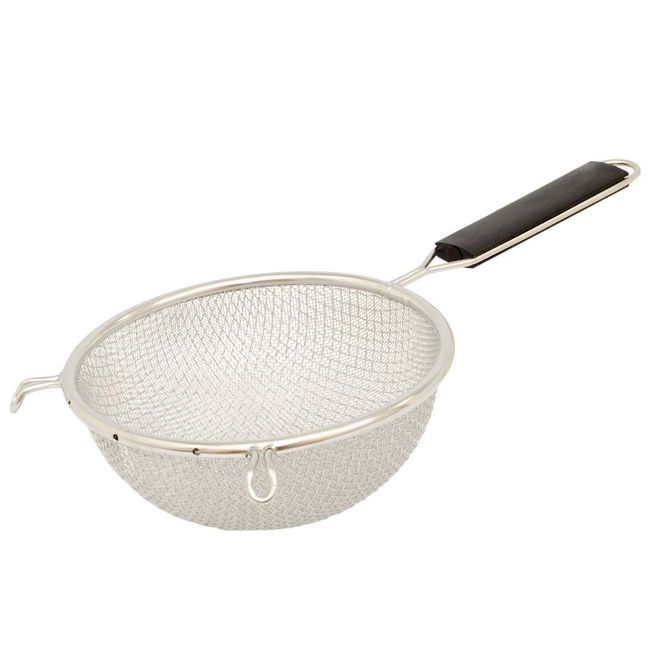 Stainless Steel Fine Single-Mesh Strainer