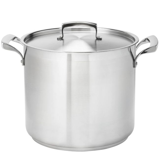 Thermalloy Stainless Steel Deep Stock Pot