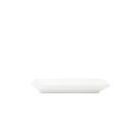 Foundation Porcelain Square Wide Rim Plate