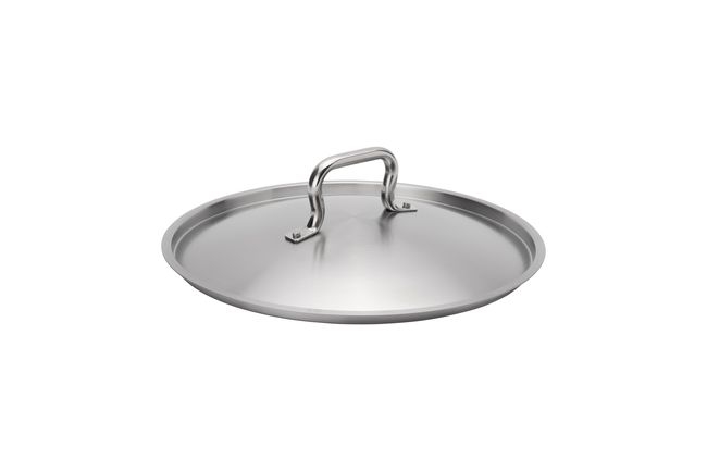 Elements Stainless Steel Cover for 11.8 in Dia Saute Pan
