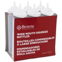 Polyethylene Clear Wide Mouth Squeeze Dispenser