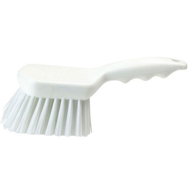 40541EC02 Sparta White Floater Scrub Brush with Polyester Bristles, 8 in Length