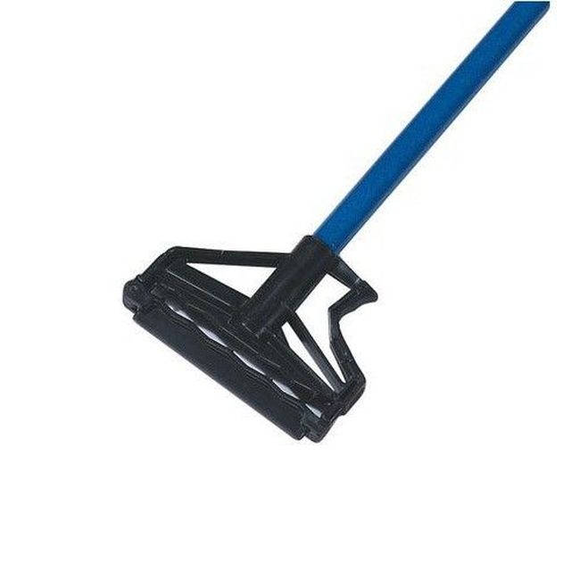 4166414 Sparta Spectrum Quik-Release Blue Fiberglass Mop Handle Only, 60 in Long