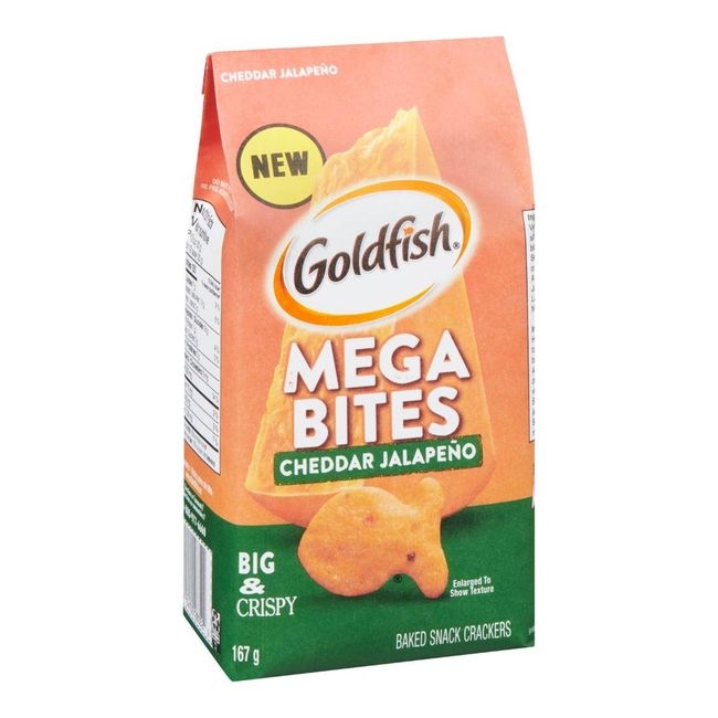 Goldfish Mega Cheddar Jalapeno Crackers