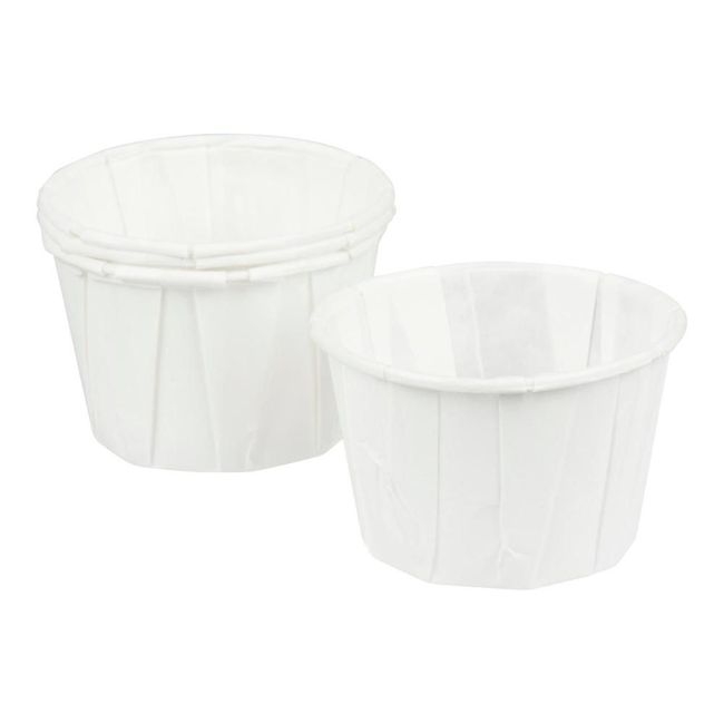 2 Ounce White Paper Portion Cup