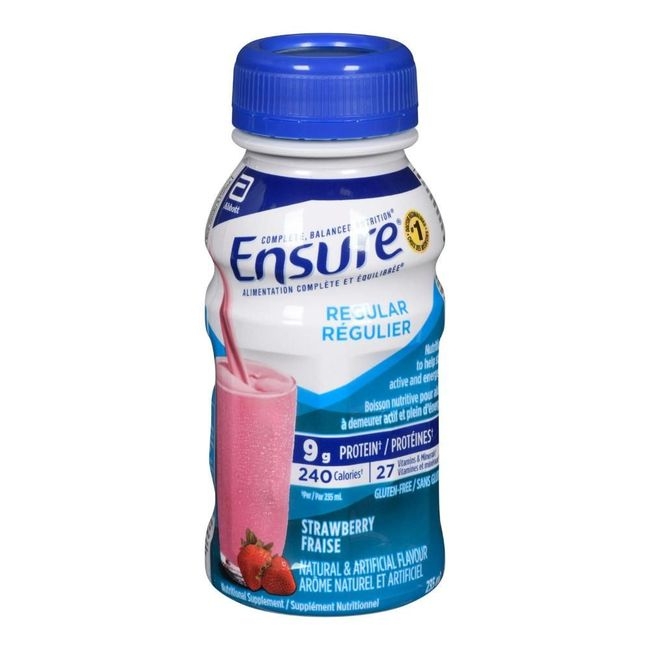 Regular Strawberry Nutritional Drink